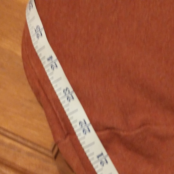 Woolrich woman's size M cotton long sleeve turtle neck top, clay heather tagless - Picture 8 of 12